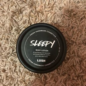 Lush sleepy lotion